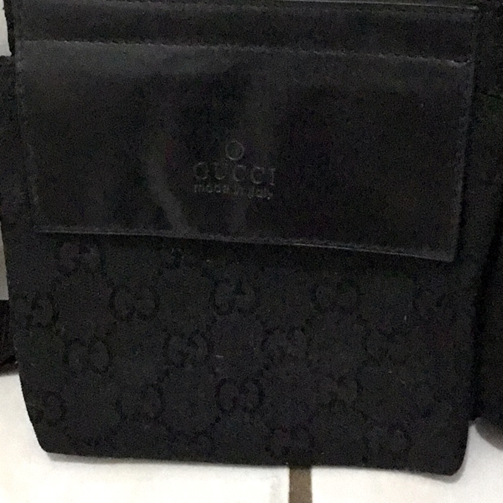 Gucci black Fanny pack